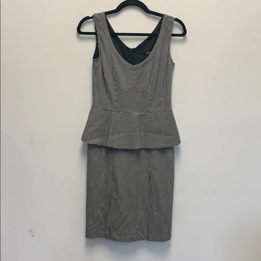 Nanette Lepore stripe peplum dress - Picture 2 of 7